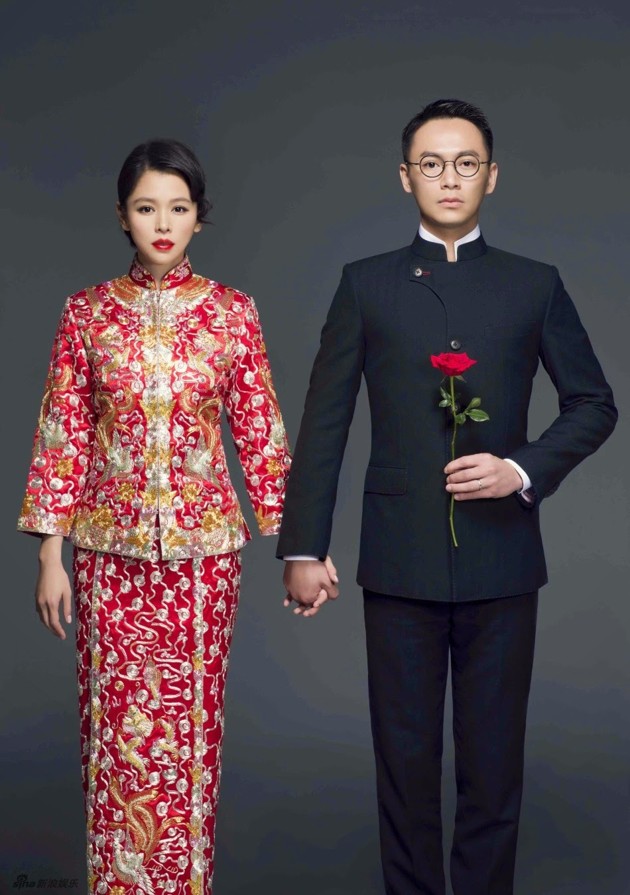 Gambar Foto Foto Pernikahan Vivian Hsu dan Sean Lee yang Bertema Klasik