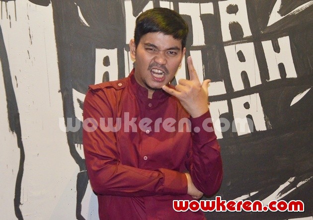 Gambar Foto Indra Bekti Ditemui di Teater Salihara
