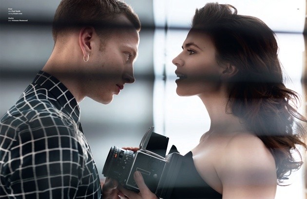Gambar Foto Hayley Atwell di Majalah Hunger Edisi S/S 2014