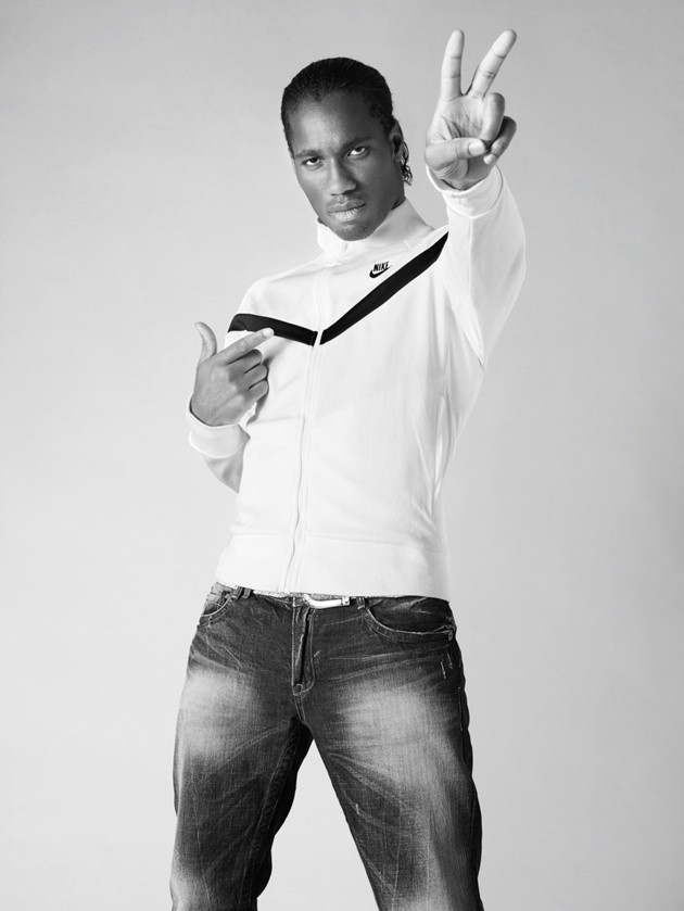 Foto Didier Drogba Photoshoot untuk Nike