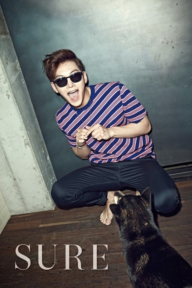 Gambar Foto Ji Chang Wook di Majalah Sure Edisi Agustus 2014