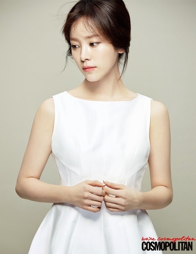 Gambar Foto Han Ji Min di Majalah Cosmopolitan Edisi Agustus 2014
