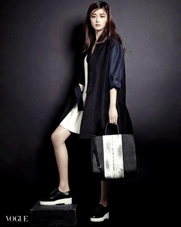 Foto Jun Ji Hyun di Majalah Vogue Edisi Agustus 2014