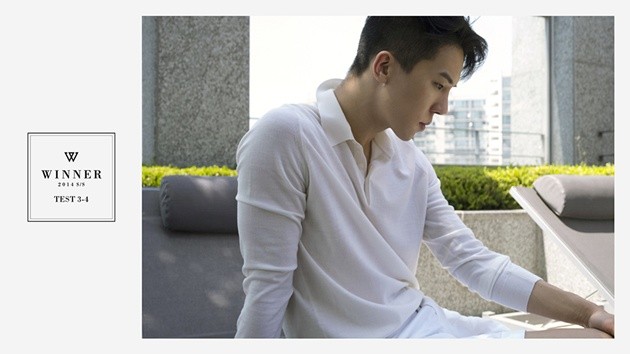 Gambar Foto Song Min Ho di Promo Debut Winner