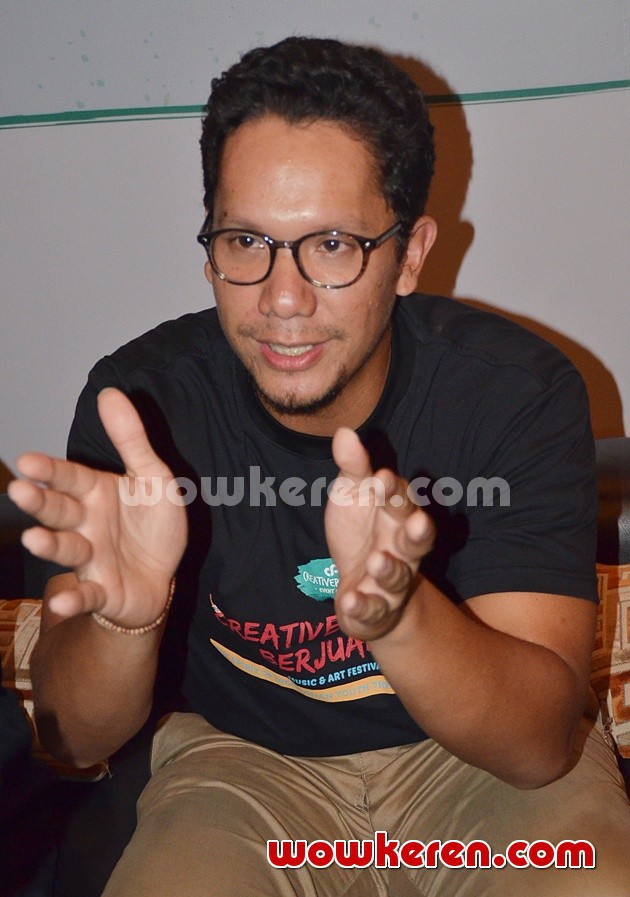 Gambar Foto Angga Maliq & D' Essentials di Jumpa Pers Britama Creativepreneur Berjuang
