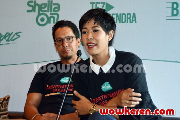 Gambar Foto Maliq & D' Essentials di Jumpa Pers Britama Creativepreneur Berjuang
