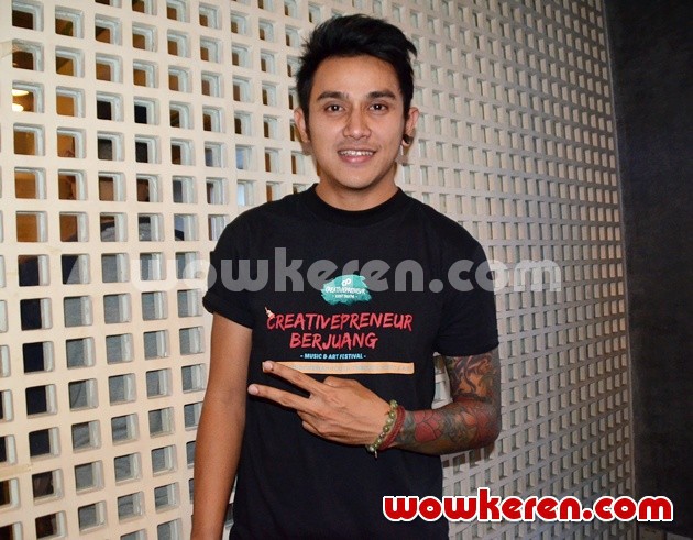 Gambar Foto Vicky Nitinegoro di Jumpa Pers Britama Creativepreneur Berjuang