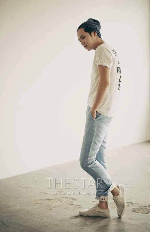Gambar Foto Jang Geun-suk di Majalah The Star Edisi Agustus 2014