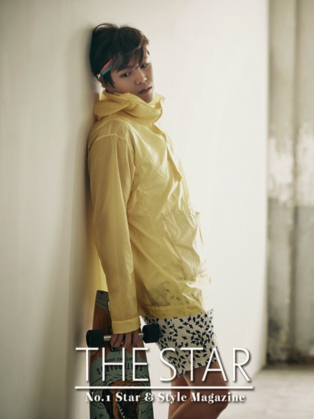 Gambar Foto Jang Geun-suk di Majalah The Star Edisi Agustus 2014