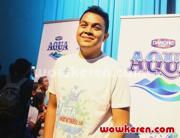Gambar Foto Tulus Dukung Peluncuran 'Gerakan Aqua Dari Kita Untuk Indonesia'