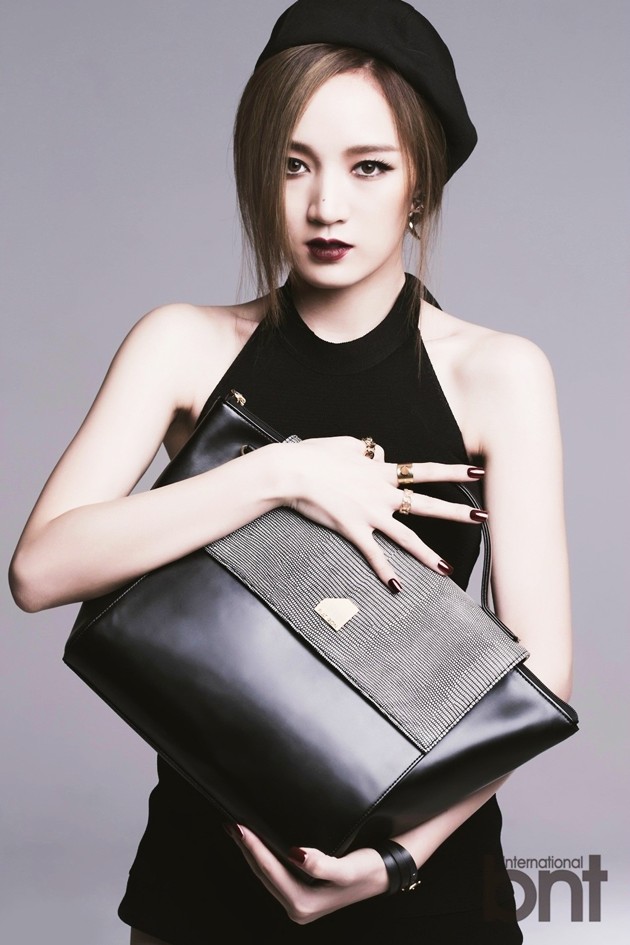 Gambar Foto Jia miss A di Majalah BNT International Edisi Agustus 2014