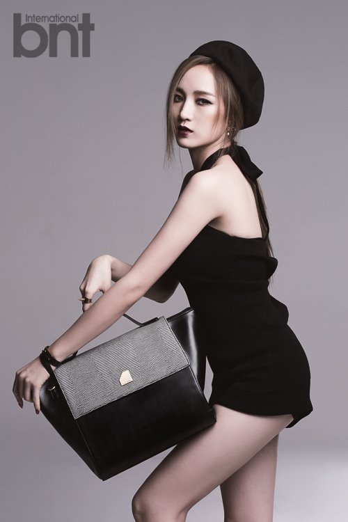 Gambar Foto Jia miss A di Majalah BNT International Edisi Agustus 2014