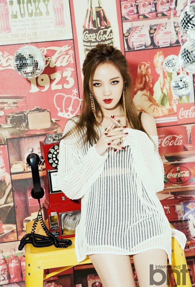 Gambar Foto Jia miss A di Majalah BNT International Edisi Agustus 2014