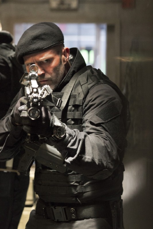 Gambar Foto Jason Statham Sebagai Lee Christmas di 'The Expendables 3'