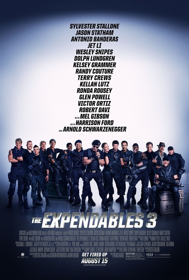 Gambar Foto Poster Film 'The Expendables 3'