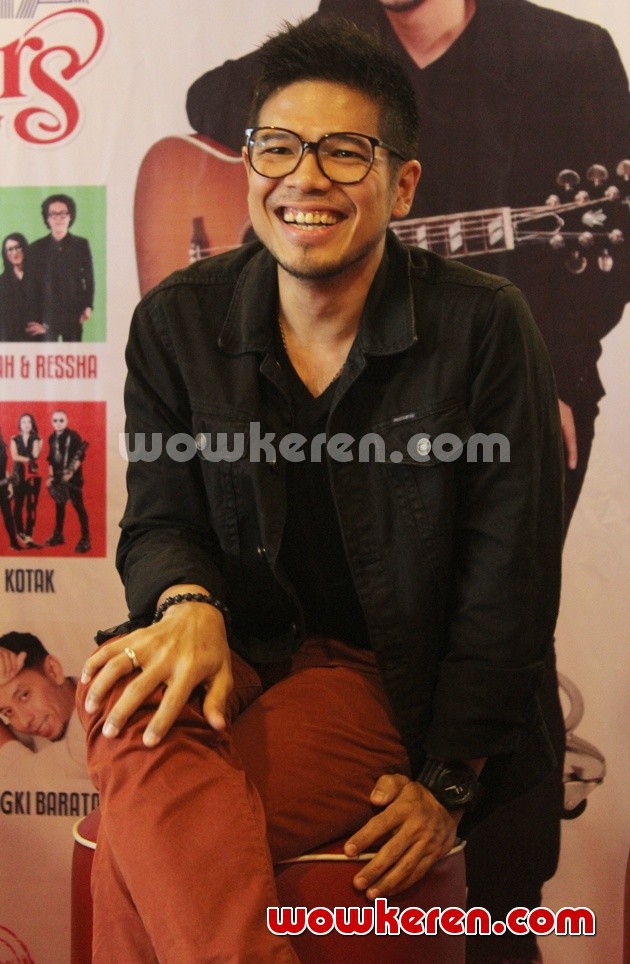 Gambar Foto Baim Hadir di Perilisan Album Solo Kedua Pongki Barata