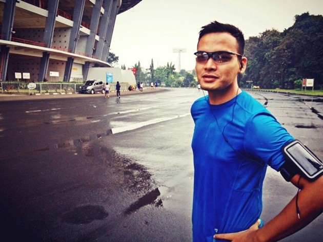 Gambar Foto Ben Joshua Berada di Gelora Bung Karno