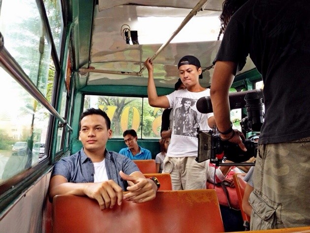 Gambar Foto Ben Joshua Tengah Syuting FTV