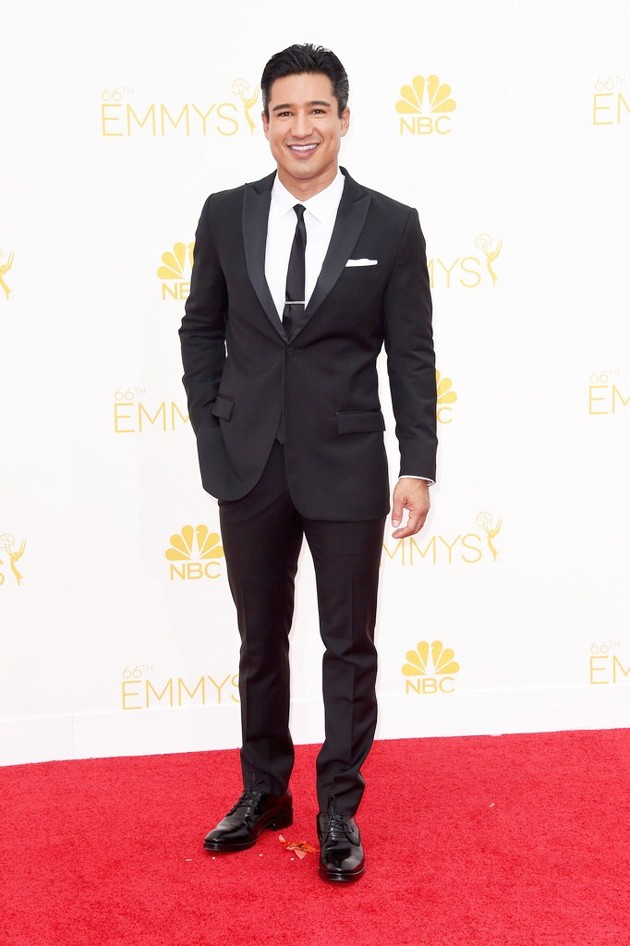 Gambar Foto Mario Lopez di Red Carpet Emmy Awards 2014