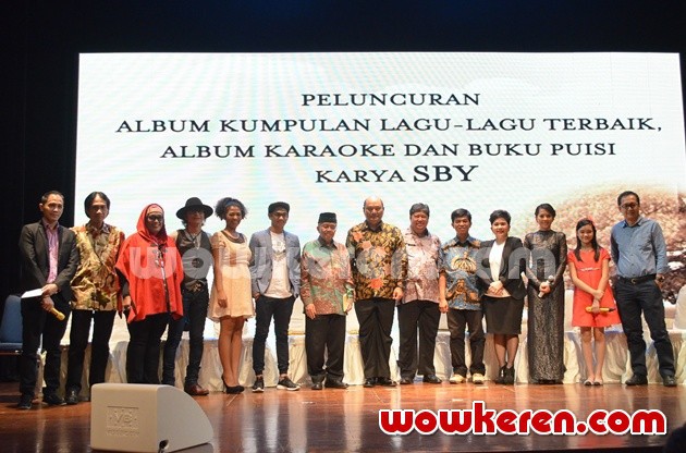 Gambar Foto Press Conference Peluncuran Album SBY