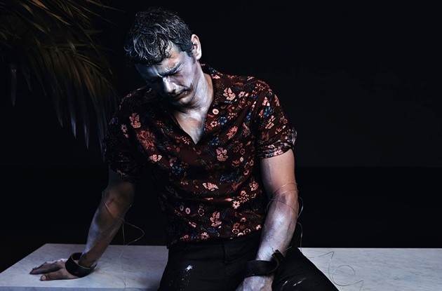 Gambar Foto James Franco di Majalah Dazed & Confused Edisi Desember 2013