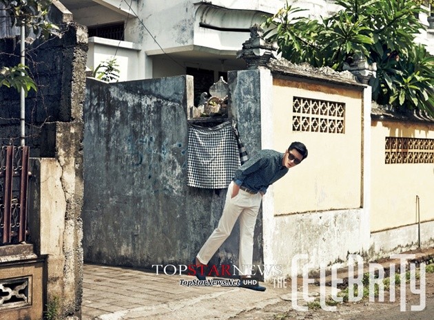 Gambar Foto Park Seo Joon di Majalah The Celebrity Edisi September 2014