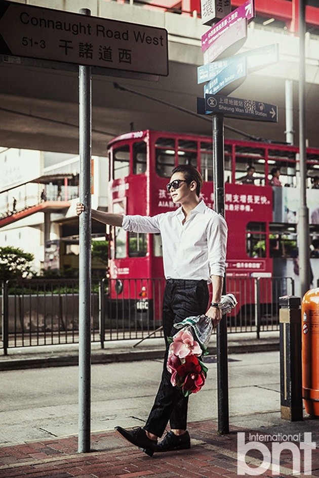 Gambar Foto Ji Chang Wook di Majalah BNT International 2014