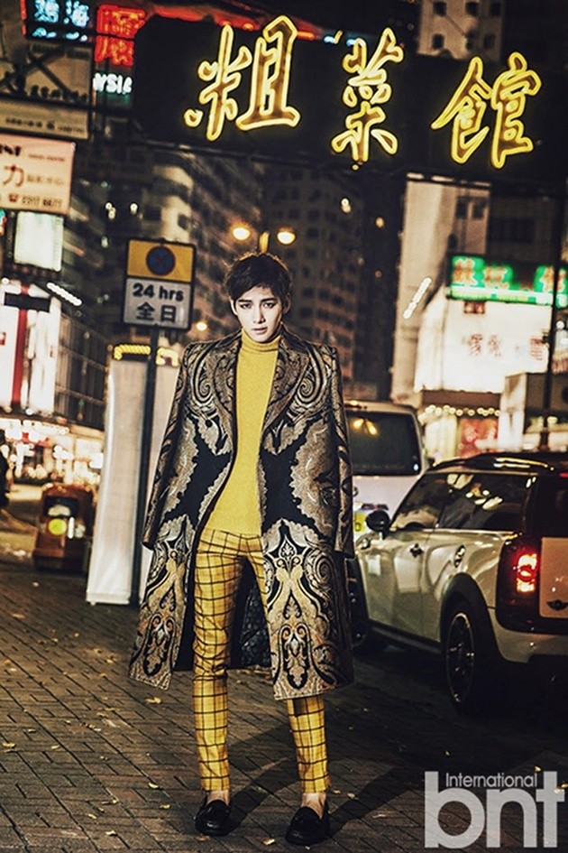 Gambar Foto Ji Chang Wook di Majalah BNT International 2014