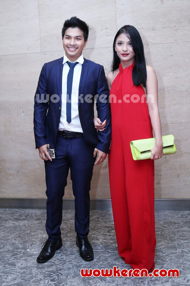 Gambar Foto Glenn Alinskie dan Chelsea Olivia di Resepsi Pernikahan Adi Nugroho dan Donita