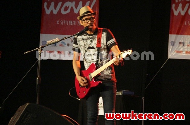 Foto Ridho Slank Launching Single 'Indonesia WOW!' - Foto 2 dari 8