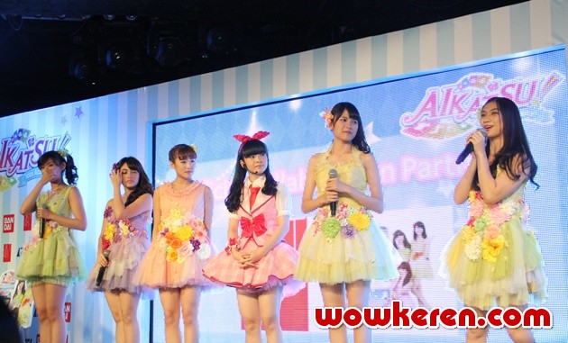 Gambar Foto JKT48 Ditunjuk Jadi Duta Anime 'Aikatsu!'
