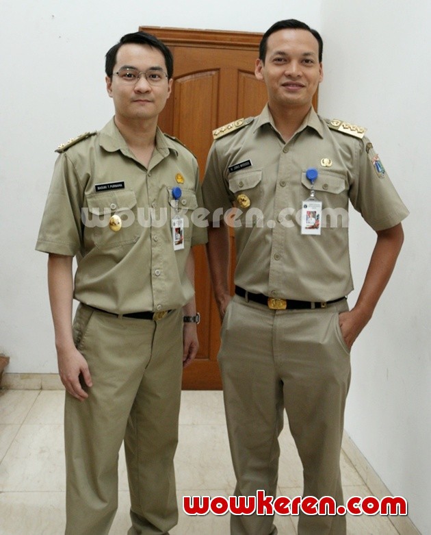 Gambar Foto Agustin Taidy dan Ben Joshua di Lokasi Syuting Film 'Jokowi Adalah Kita'