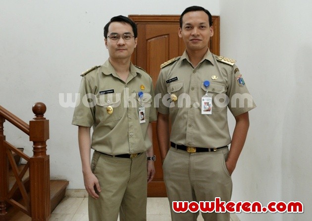 Gambar Foto Agustin Taidy dan Ben Joshua Sebagai Ahok dan Jokowi