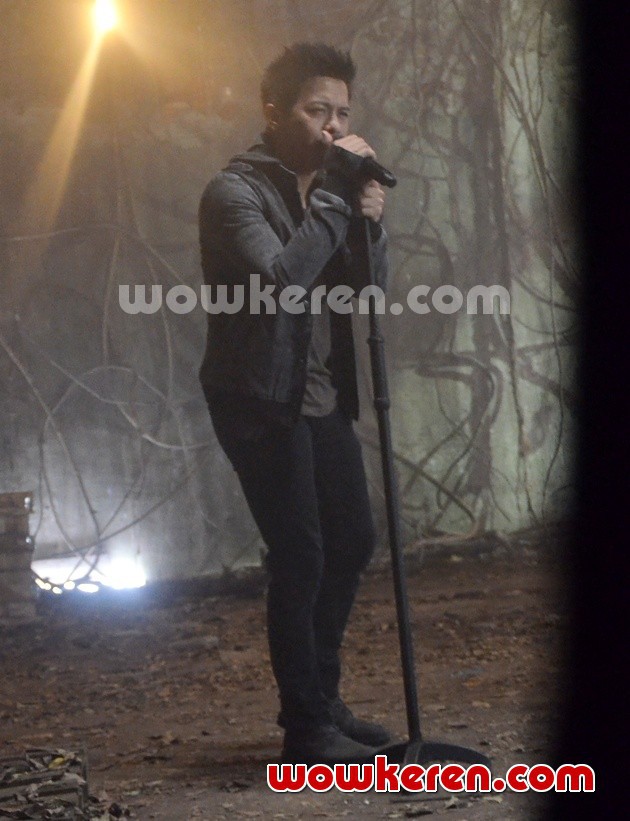 Gambar Foto Ariel NOAH Syuting Video Klip 'Hero'
