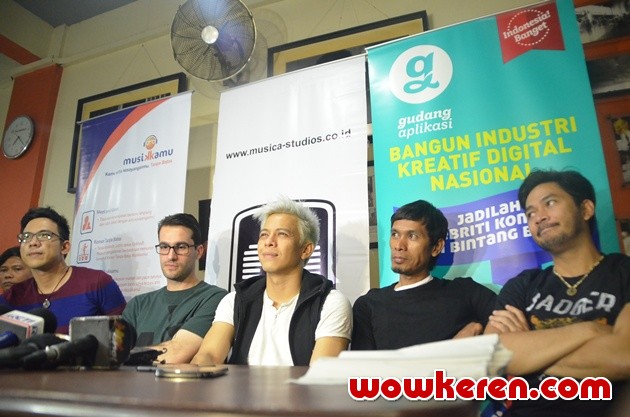 Gambar Foto NOAH Gelar Press Conference Video Klip 'Hero'