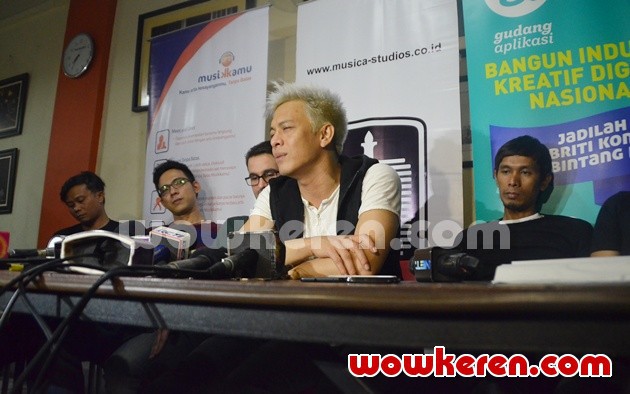 Gambar Foto NOAH Gelar Press Conference Video Klip 'Hero'