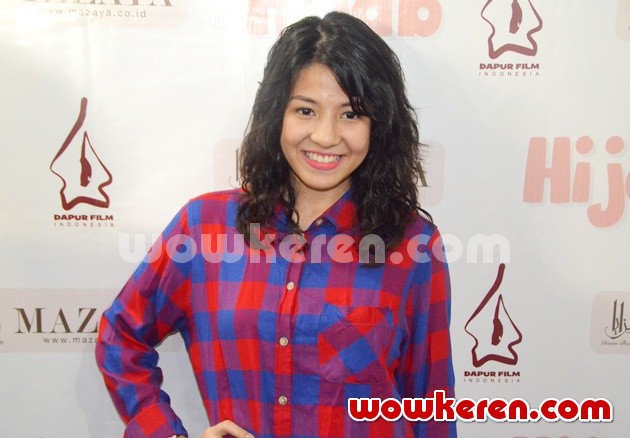 Gambar Foto Natasha Rizki Hadir di Syukuran Film 'Hijab'