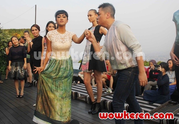 Gambar Foto Julia Perez dan Billy Tjong di Acara 'The Exclusive Preview and Launching of Billy Tjong for Zalora'