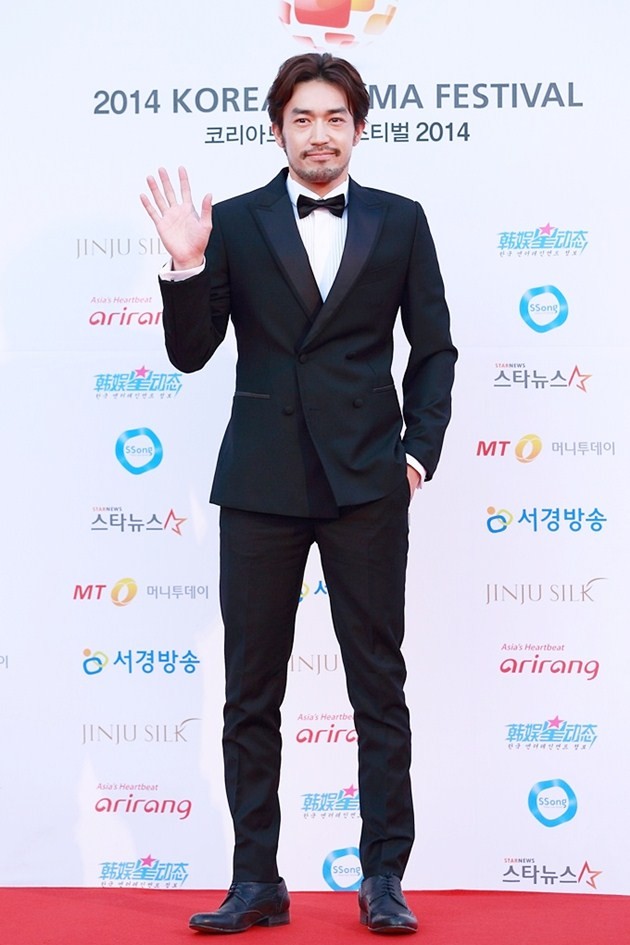 Foto Otani Ryohei di Red Carpet Korea Drama Awards 2014