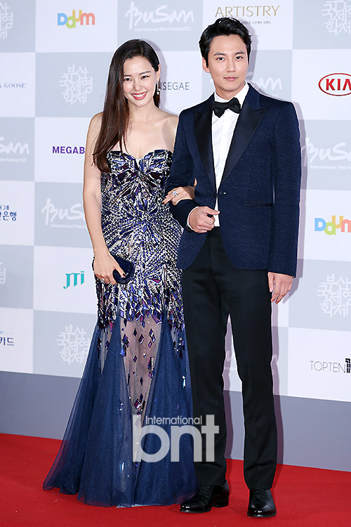Foto Honey Lee dan Kim Nam Gil Hadir di Busan International Film Festival 2014