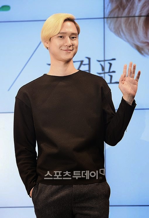 Gambar Foto Go Kyung Pyo di Jumpa Pers Serial 'Tomorrow Cantabile'