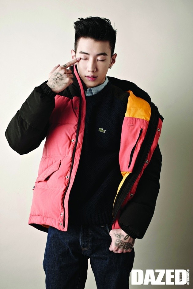 Gambar Foto Jay Park di Majalah Dazed and Confused Edisi September 2014