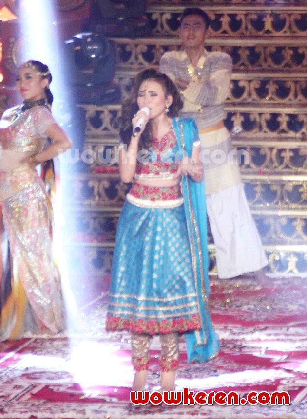 Gambar Foto Ayu Ting Ting di Mahabharata Show