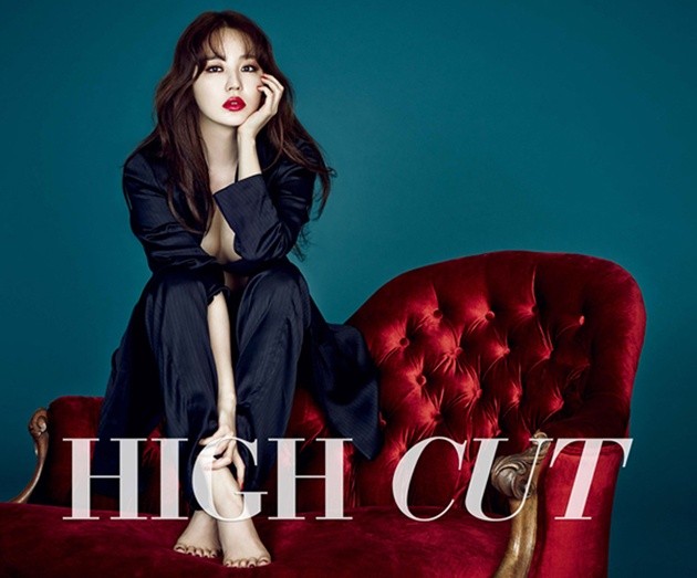 Gambar Foto Yoon Eun Hye di Majalah High Cut Vol. 134