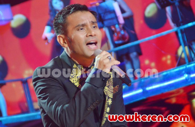 Gambar Foto Penampilan Judika di HUT MNCTV ke-23
