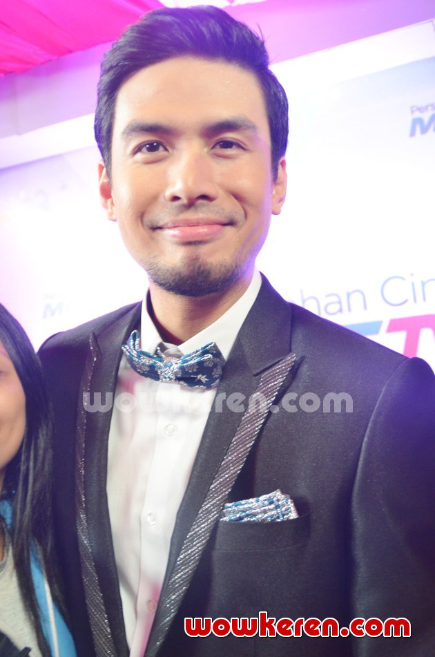 Gambar Foto Christian Bautista Saat Ditemui Seusai Acara HUT MNCTV ke-23