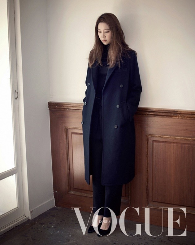 Gambar Foto Gong Hyo Jin di Majalah Vogue Korea Edisi November 2014