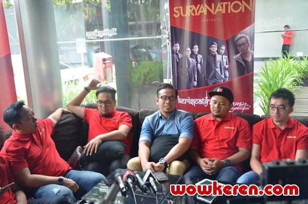 Gambar Foto Jumpa Pers Konser Kerispatih dan Sammy Simorangkir di 6 Kota