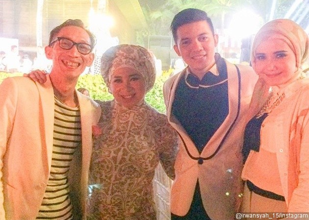 Gambar Foto Anto Hoed, Melly Goeslaw, Irwansyah dan Zaskia Sungkar