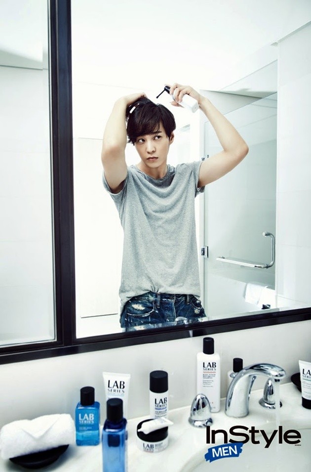 Gambar Foto Joo Won di Majalah InStyle Korea Edisi September 2014
